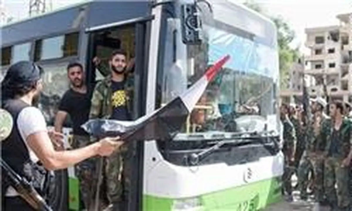 خروج اولین کاروان تروریست‌ها از حلب/ انتقال بیش از ۱۰۰۰ مجروح از فوعه و کفریا