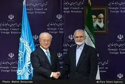 آمانو با کمال خرازی دیدار کرد + تصاویر