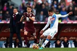 ناپولی، تورینو را در هم کوبید و به رم نزدیک شد