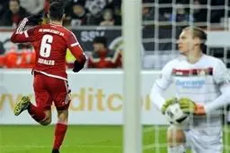 بایرلورکوزن در خانه مغلوب اینگولشتات شد