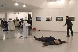 اردوغان: قاتل سفیر روسیه عضو گروه تروریستی 