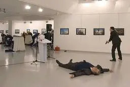 اردوغان: قاتل سفیر روسیه عضو گروه تروریستی 
