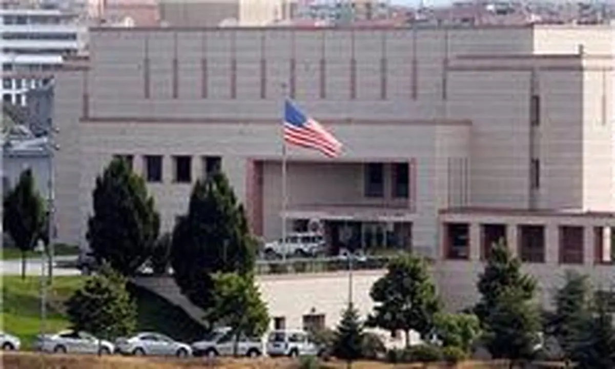 تیراندازی در نزدیکی سفارت آمریکا در آنکارا