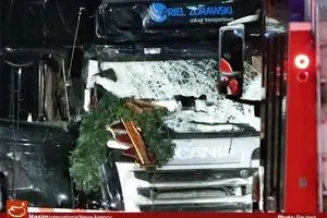 حمله یک کامیون به مردم در برلین آلمان