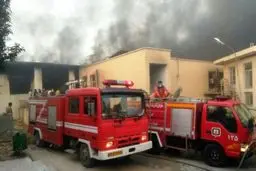 آتش‌سوزی فرودگاه بندرعباس مهار شد/ این حادثه خسارت جانی نداشت