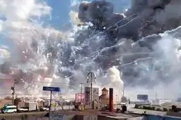 انفجار مهیب در مکزیک