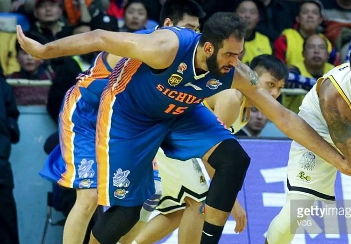 شکست یاران حدادی و کامرانی در لیگ بسکتبال چین