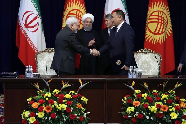 تهران و بیشکک پنج سند همکاری امضا کردند