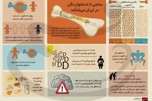 ساعتی ۶ استخوان لگن در ایران می‌شکند