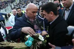 برخورد گرم منصوریان و قلعه‌نویی در زمین شماره ۲ آزادی