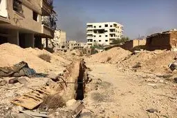 مسکو از کشف گورهای دسته‌جمعی در بخش آزادشده حلب خبر داد