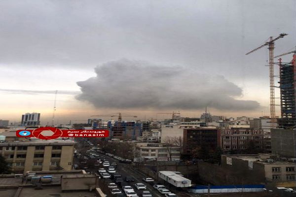 پدیده نادر آب و هوایی در تهران