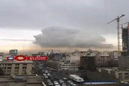 پدیده نادر آب و هوایی در تهران