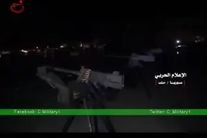 کشف چند انبار بسیار بزرگ مهمات در حلب + فیلم