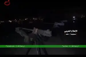 کشف چند انبار بسیار بزرگ مهمات در حلب + فیلم