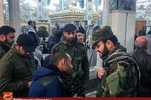 حضور دبیرکل جنبش مقاومت اسلامی نجباء در سوریه