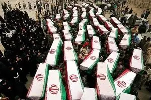 بازگشت پیکرهای مطهر ۹۸ شهید دوران دفاع مقدس به کشور