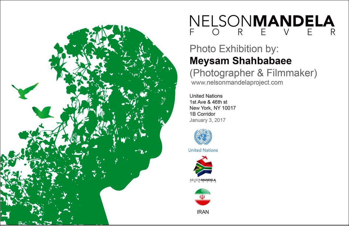 نمایشگاه عکس "نلسون ماندلا" در سازمان ملل متحد