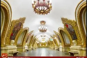هنر معماری در ایستگاه‌های مترو مسکو