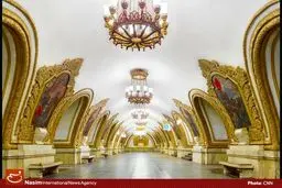 هنر معماری در ایستگاه‌های مترو مسکو