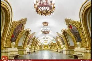 هنر معماری در ایستگاه‌های مترو مسکو