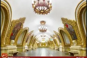 هنر معماری در ایستگاه‌های مترو مسکو