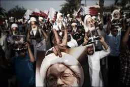 راهپیمایی و تحصن خیابانی مردم بحرین برای شکستن محاصره منطقه دراز