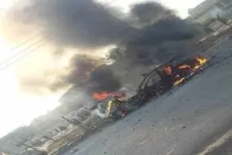 انفجار بغداد ۱۰ کشته و ۲۱ زخمی به جای گذاشت