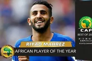 ریاض محرز مرد سال ۲۰۱۶ آفریقا شد