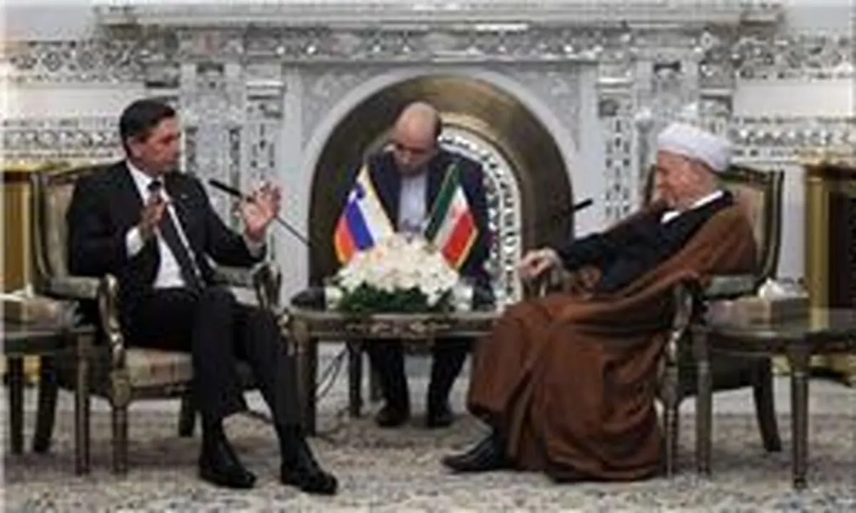 رئیس‌جمهور اسلوونی درگذشت آیت‌الله هاشمی رفسنجانی را تسلیت گفت