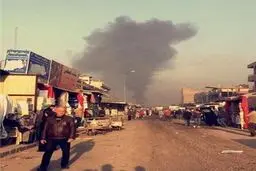 انفجار انتحاری در شرق بغداد با ۱۲ کشته و ۵۰ زخمی + تصاویر