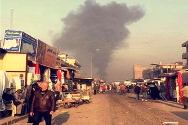 انفجار انتحاری در شرق بغداد با ۱۲ کشته و ۵۰ زخمی + تصاویر