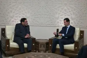 شمخانی با بشار اسد دیدار کرد + تصاویر