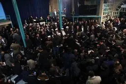 وداع چهره‌های سیاسی با پیکر آیت الله هاشمی