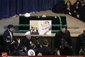 مراسم وداع با پیکر آیت‌الله هاشمی رفسنجانی