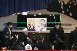 مراسم وداع با پیکر آیت‌الله هاشمی رفسنجانی