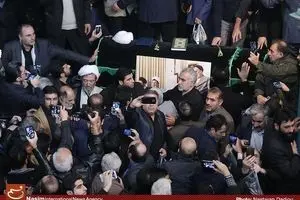 مراسم وداع با پیکر آیت‌الله هاشمی رفسنجانی