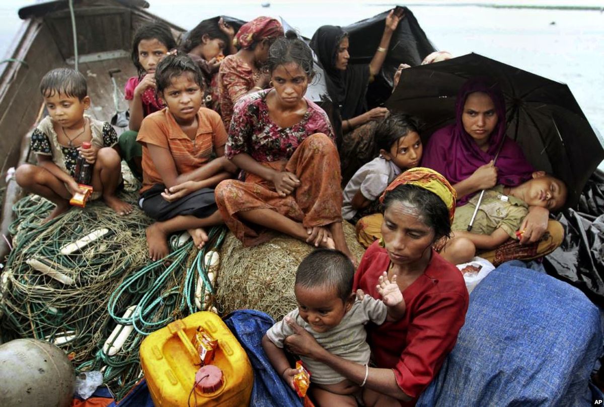 فرار ۶۵ هزار مسلمان روهینگیا از میانمار به بنگلادش