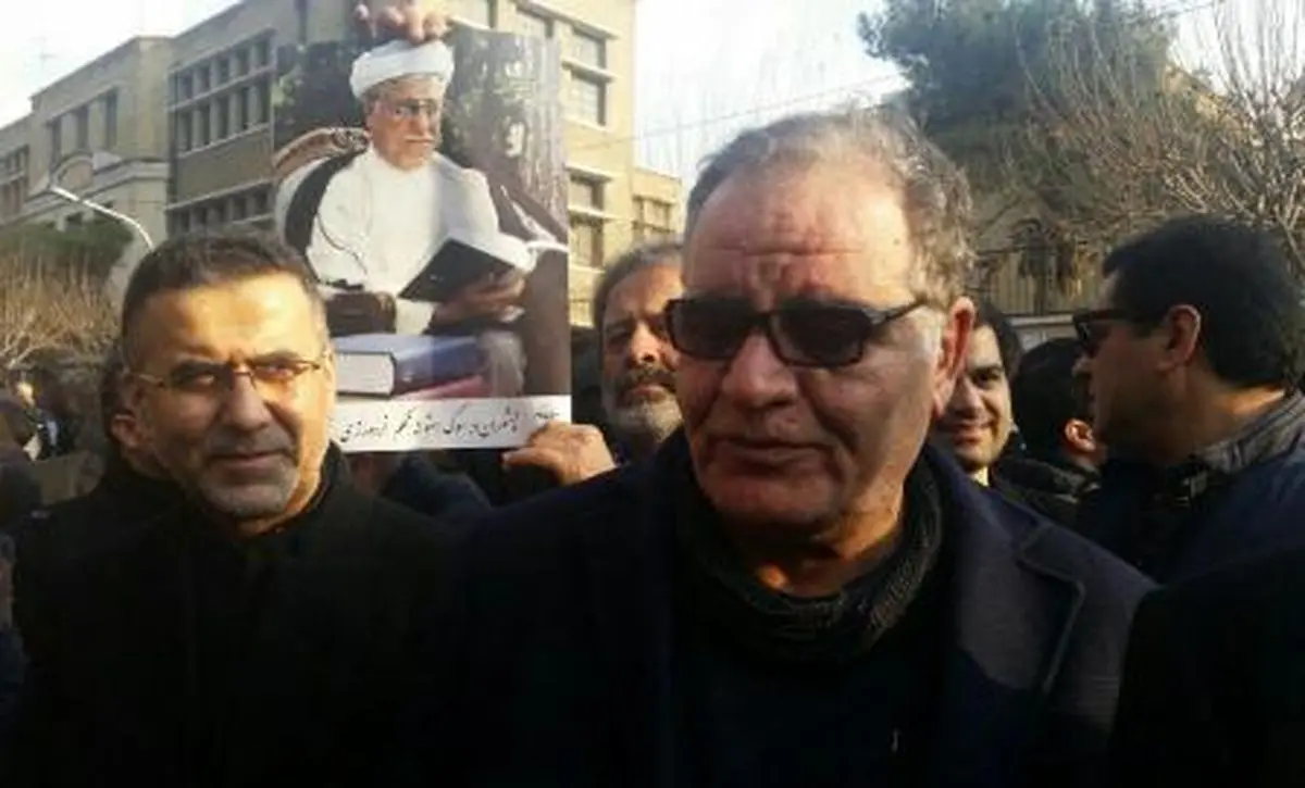 حضور سینماگران در مراسم تشییع آیت‌الله هاشمی رفسنجانی