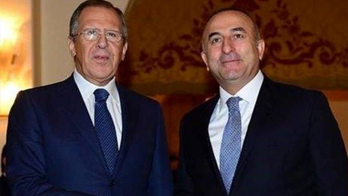 وزرای خارجه روسیه و ترکیه بر ضرورت اجرای توافق آتش‌بس در سوریه تاکید کردند