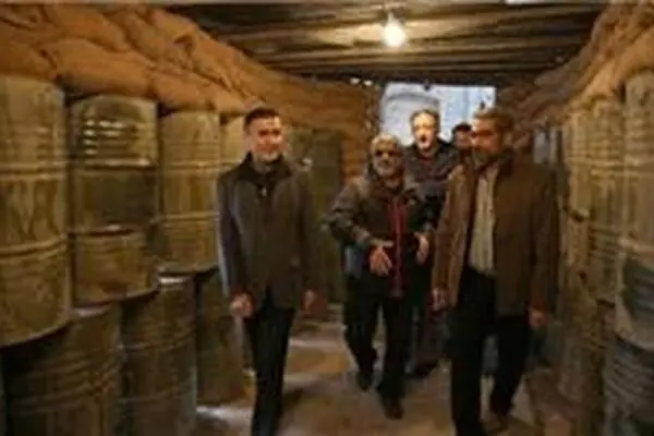 بازدید مدیران سازمان سینمایی و حوزه هنری از پشت صحنه "سرو زیر آب"