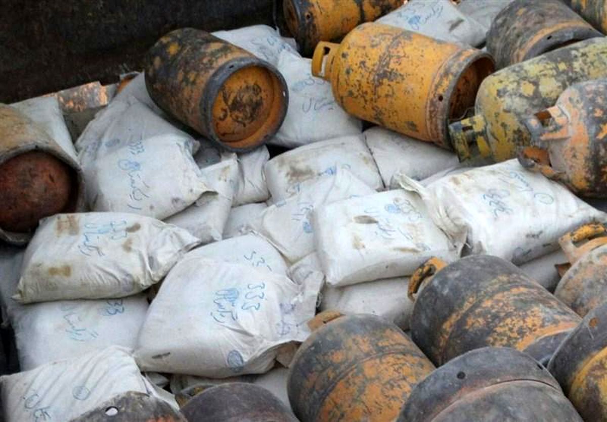 کشف ۱۲۰۰ کیلوگرم مواد مخدر از کامیون حامل کپسول گاز توسط ‌سپاه ‌