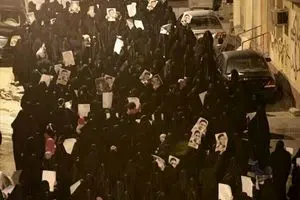 تظاهرات در اطراف منزل آیت‌الله عیسی قاسم در پی اعدام سه جوان بحرینی