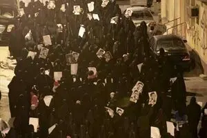 تظاهرات در اطراف منزل آیت‌الله عیسی قاسم در پی اعدام سه جوان بحرینی