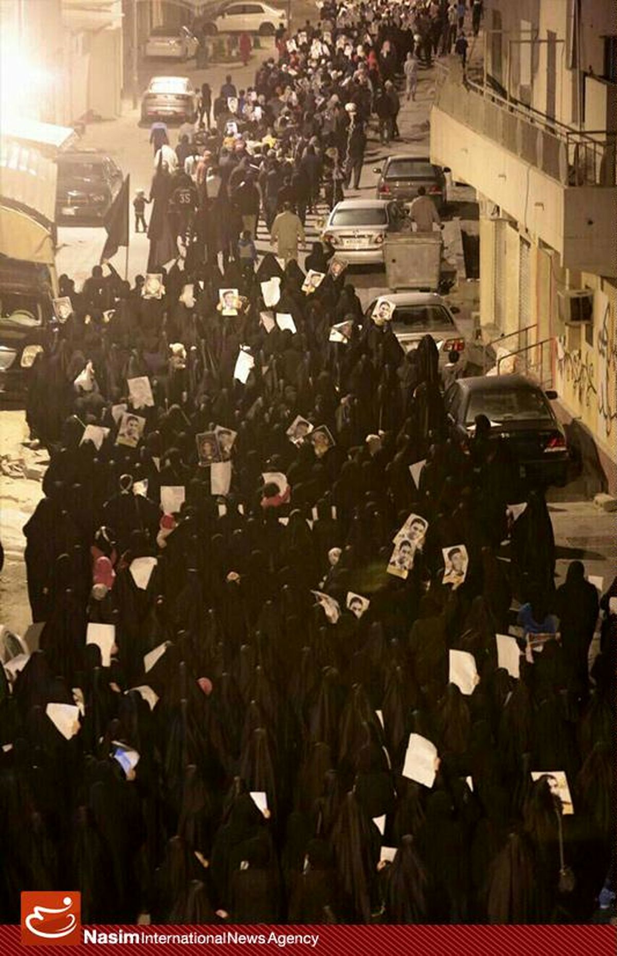 تظاهرات در اطراف منزل آیت‌الله عیسی قاسم در پی اعدام سه جوان بحرینی