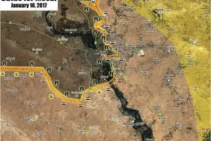 هفت منطقه تا آزادسازی کامل شرق موصل + عکس
