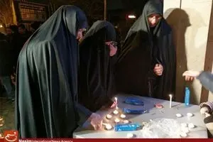 برگزاری دعای توسل برای سلامتی آتش‌نشانان محبوس