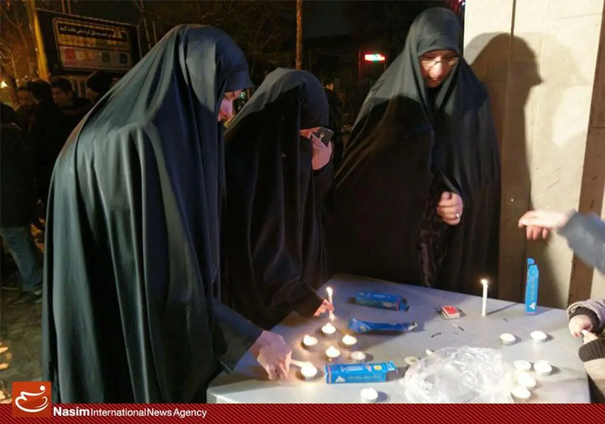 برگزاری دعای توسل برای سلامتی آتش‌نشانان محبوس