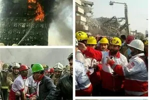 اعزام تیم‌های واکنش سریع قم برای رهاسازی زیرآوارماندگان پلاسکو