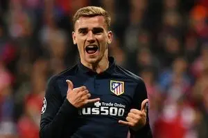 فرار اتلتیکومادرید از شکست با گل گریژمان